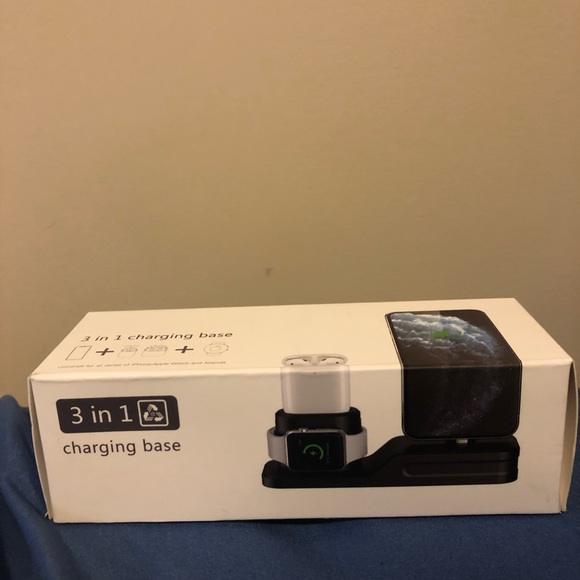 3 in 1 silicon charging base - Picture 1 of 2